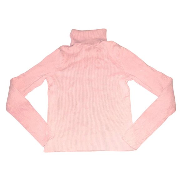 Urban Outfitters‎ Sweet Dreams Ribbed Turtleneck Sweater M Camel Tan Color - Picture 8 of 9